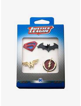 DC Comics Justice League Enamel Pin Set, , hi-res