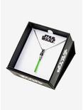 Star Wars Yoda Lightsaber Stainless Steel Necklace, , alternate