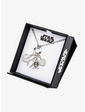 Star Wars R2-D2 Multi Charm Stainless Steel Necklace, , hi-res