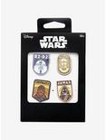 Star Wars R2-D2, C-3PO, Chewbacca and Jawas Pin Set, , alternate