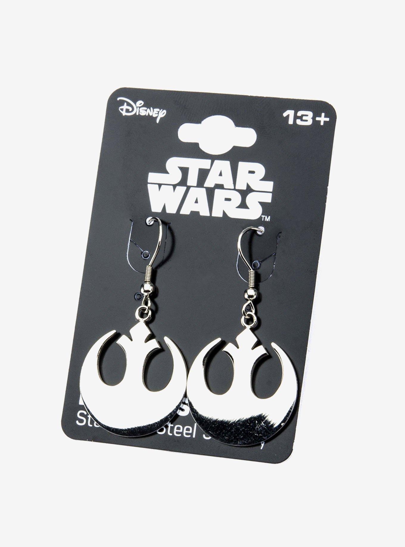 Star Wars Rebel Alliance Symbol Hook Earrings, , alternate