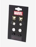 Marvel Wolverine Four Piece Stud Earrings Pack, , alternate