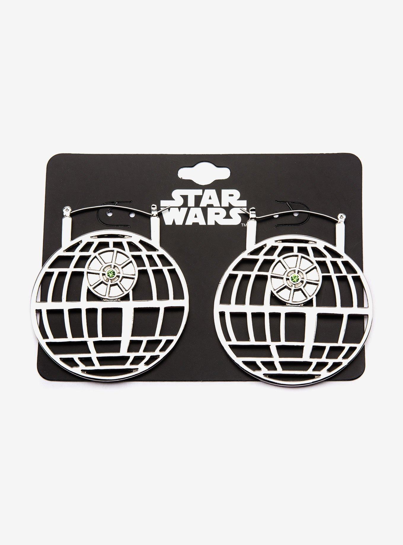 Star Wars Death Star Hanger Earrings, , alternate