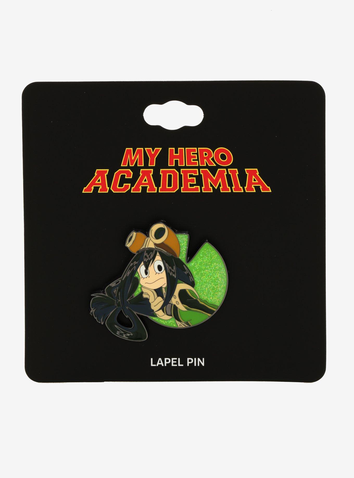 My Hero Academia Froppy Glitter Enamel Pin, , alternate