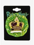 Rick And Morty King Of S#!T Enamel Pin, , alternate