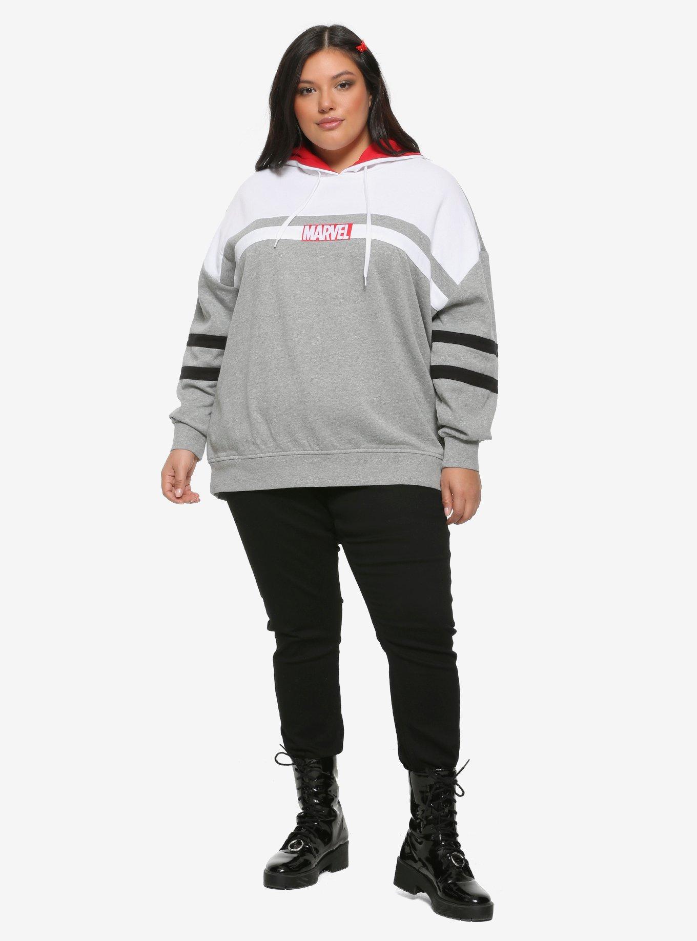 Marvel Avengers Assemble Hoodie Plus Size Her Universe Exclusive, MULTI, alternate