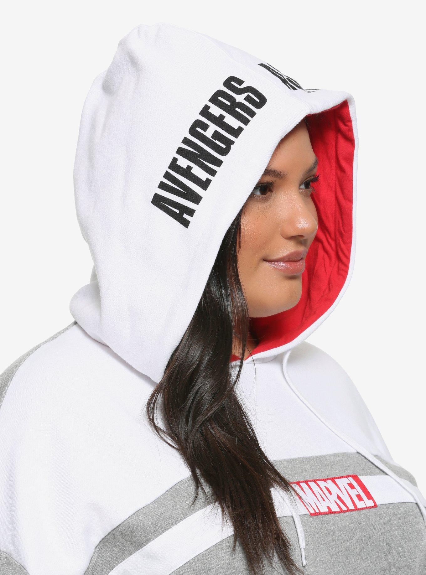 Marvel Avengers Assemble Hoodie Plus Size Her Universe Exclusive, MULTI, alternate