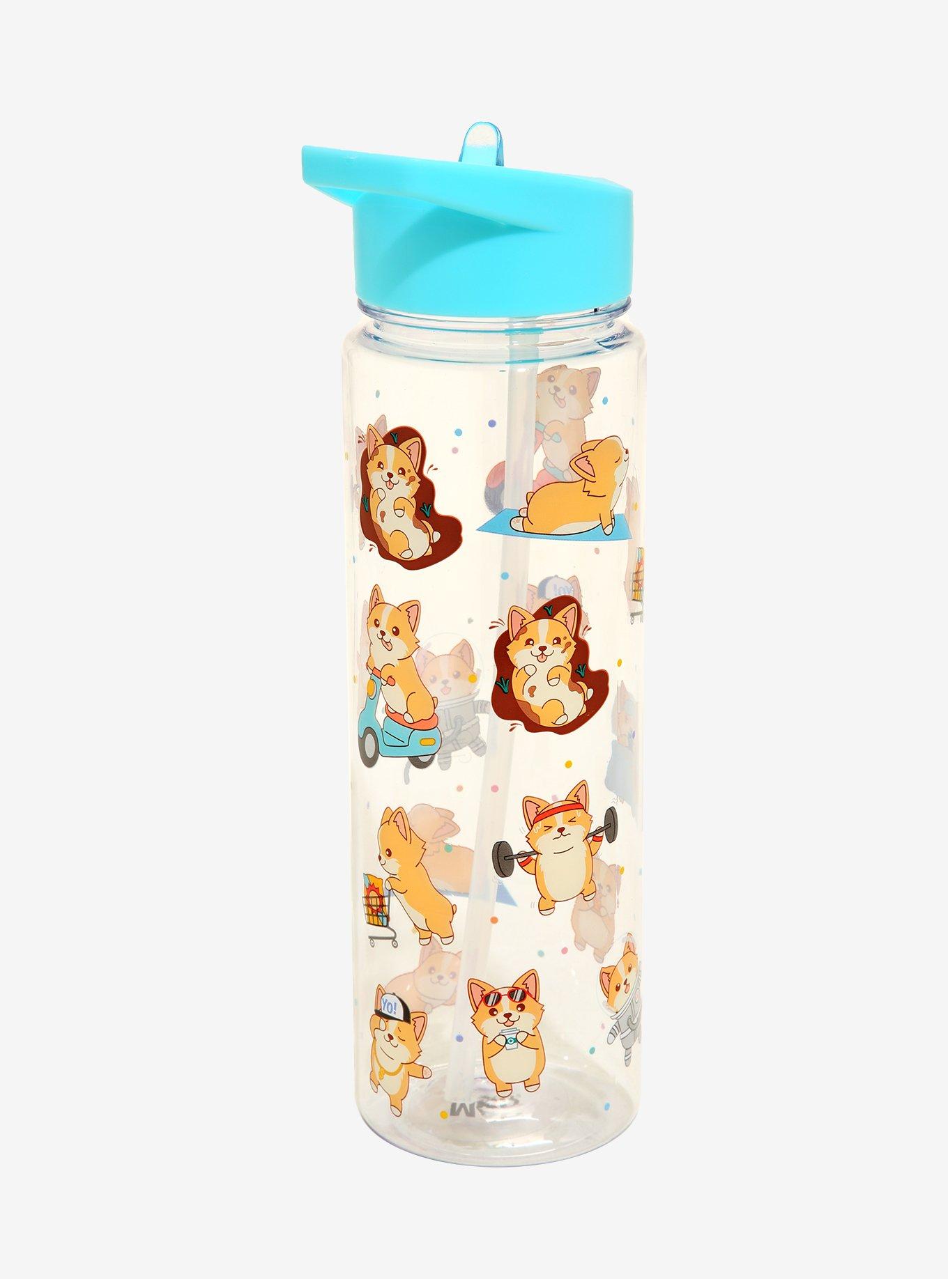 Corgi Activities Water Bottle - BoxLunch Exclusive, , alternate