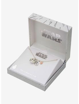 Star Wars BB-8 With Clear Gem Pendant Necklace, , hi-res