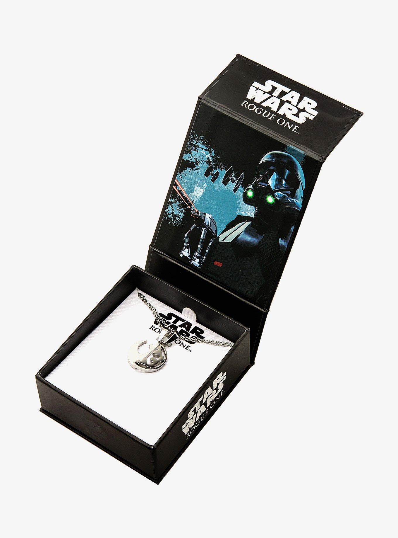 Star Wars Rogue One Rebel Alliance and Galactic Empire Best Friend Pendant Set, , alternate