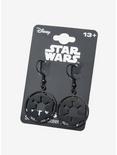 Star Wars Galactic Empire Symbol Hook Dangle Earrings, , alternate