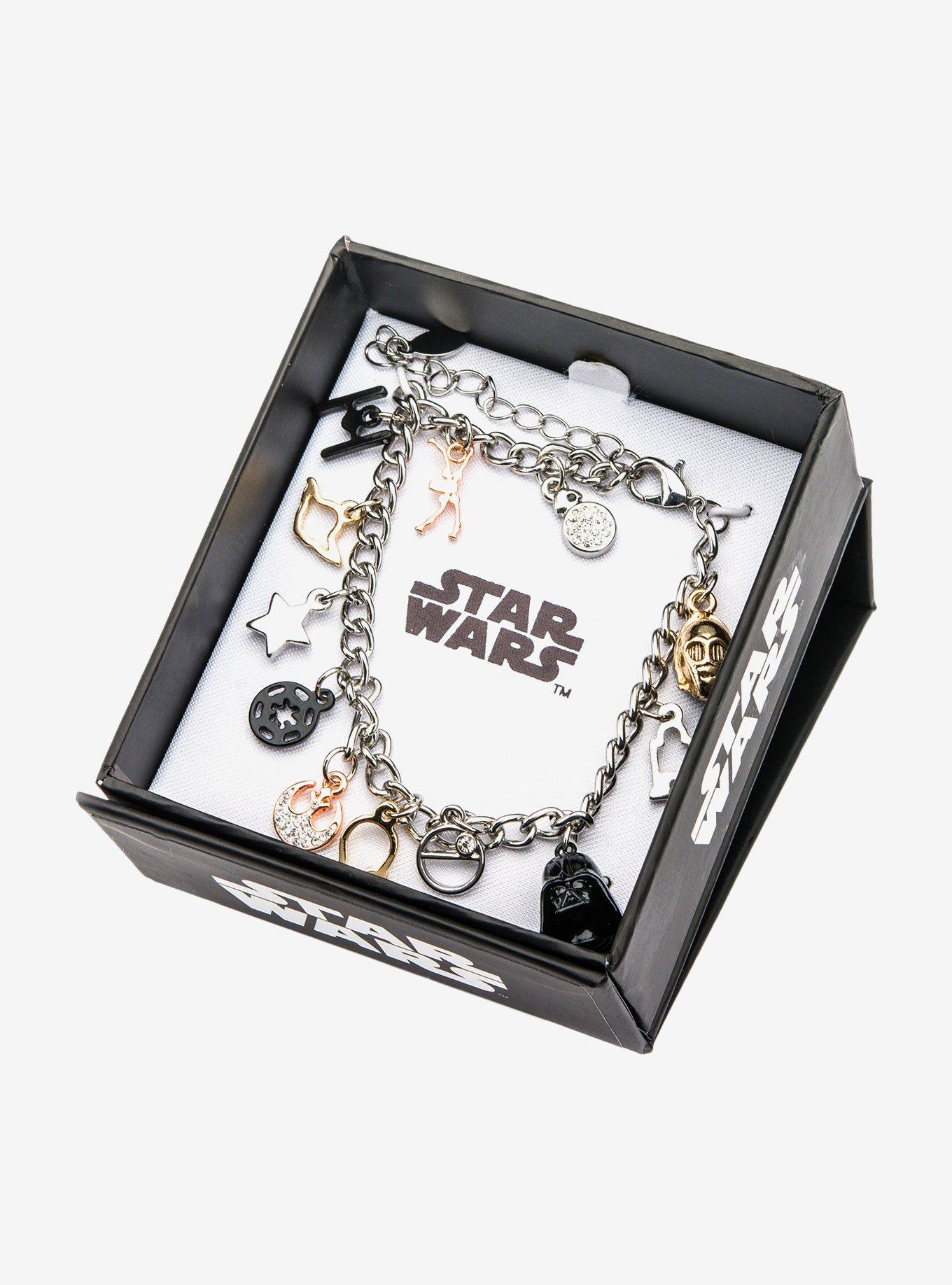 Star Wars Stainless Steel Charm Bracelets, , alternate