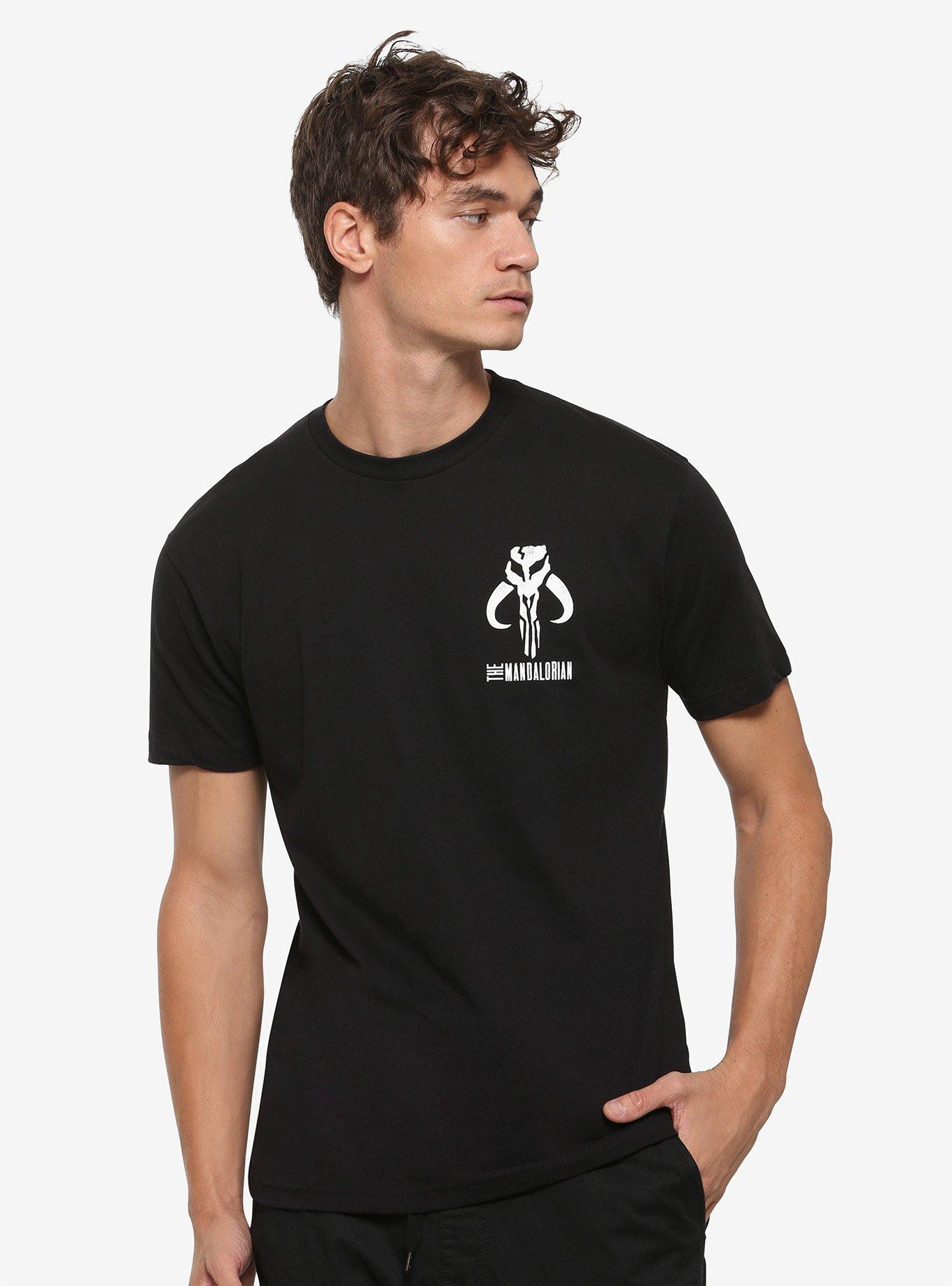 Star Wars The Mandalorian Helmet T-Shirt - BoxLunch Exclusive, , alternate