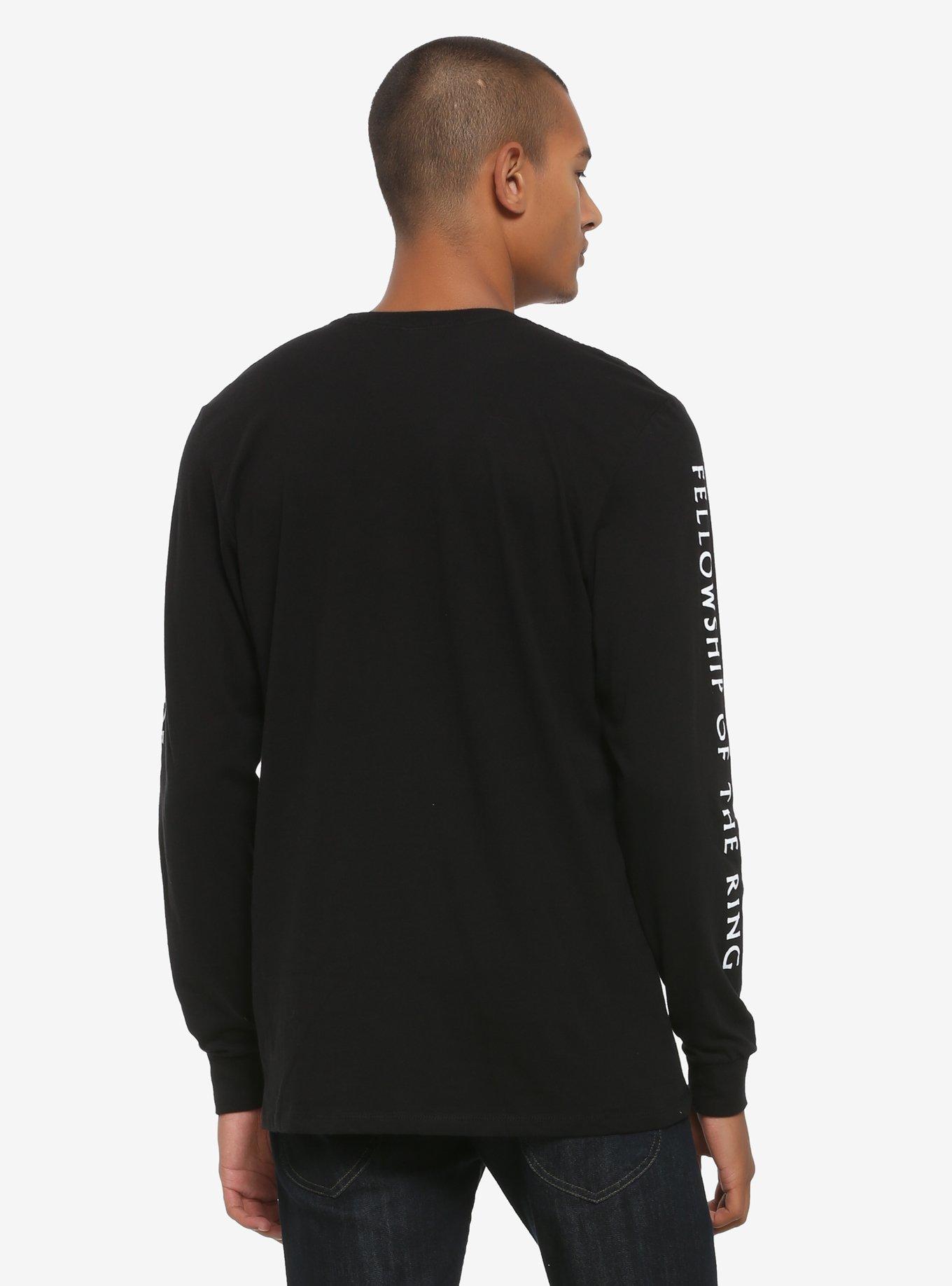 The Lord of the Rings Leaf of Lorien Fellowship of the Ring Long Sleeve T-Shirt, , alternate