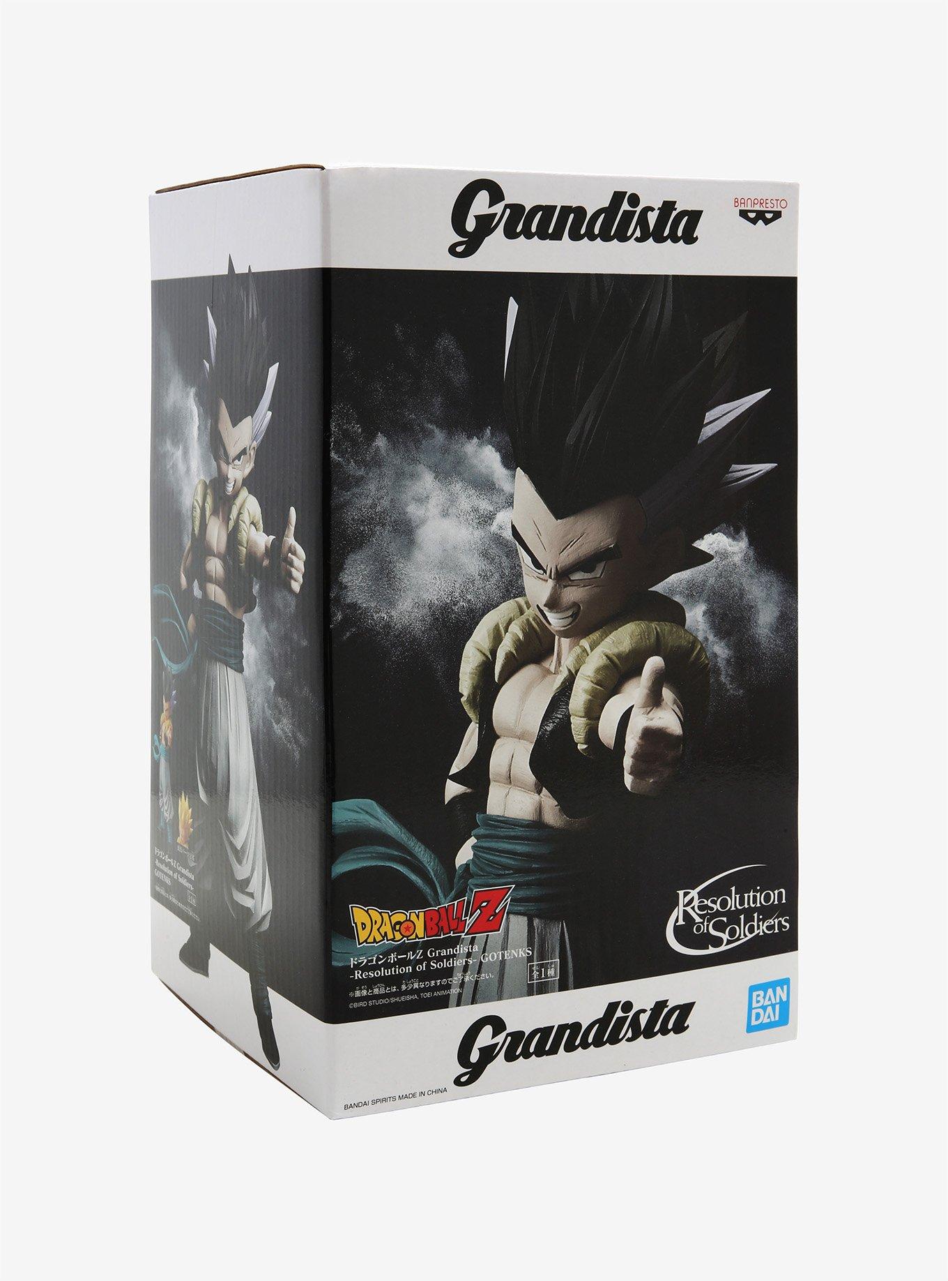 Banpresto Dragon Ball Z Grandista Resolution of Soldiers Gotenks Collectible Figure, , alternate