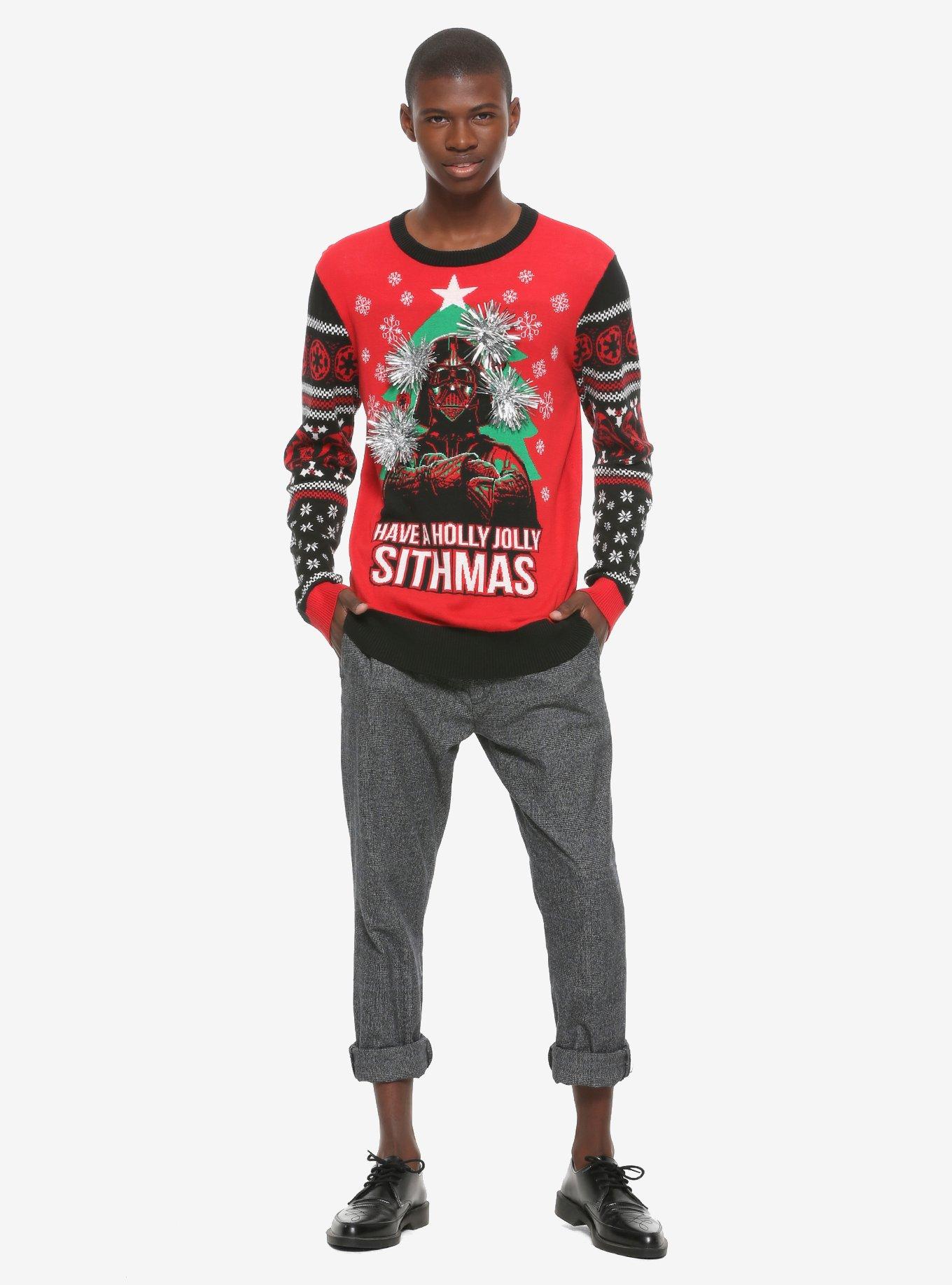 Star Wars Jolly Sithmas Sweater, , alternate