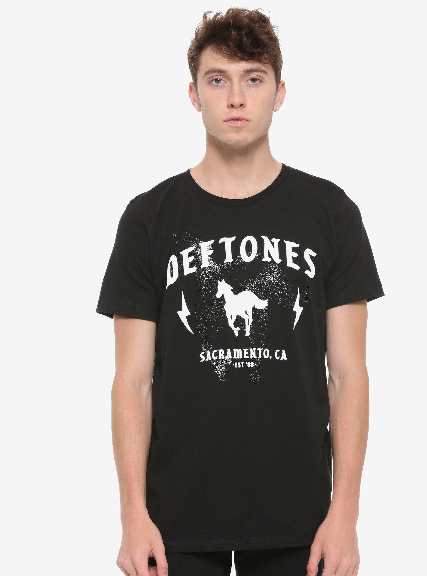 Deftones White Pony T-Shirt, BLACK, alternate