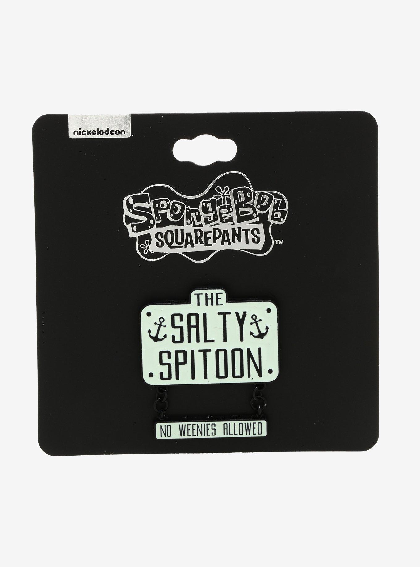 SpongeBob SquarePants Salty Spitoon Enamel Pin - BoxLunch Exclusive, , alternate