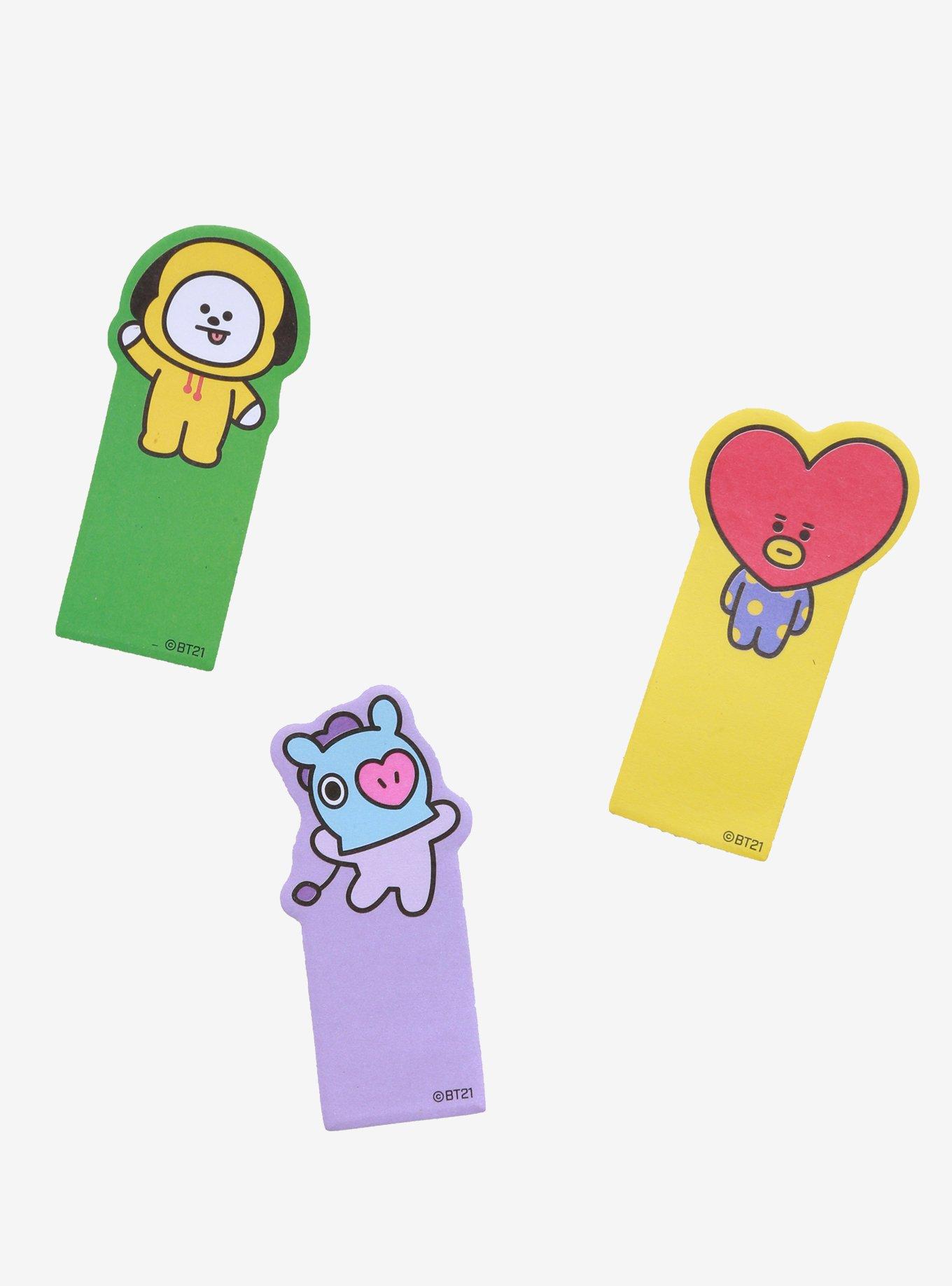BT21 Characters Sticky Tabs, , alternate