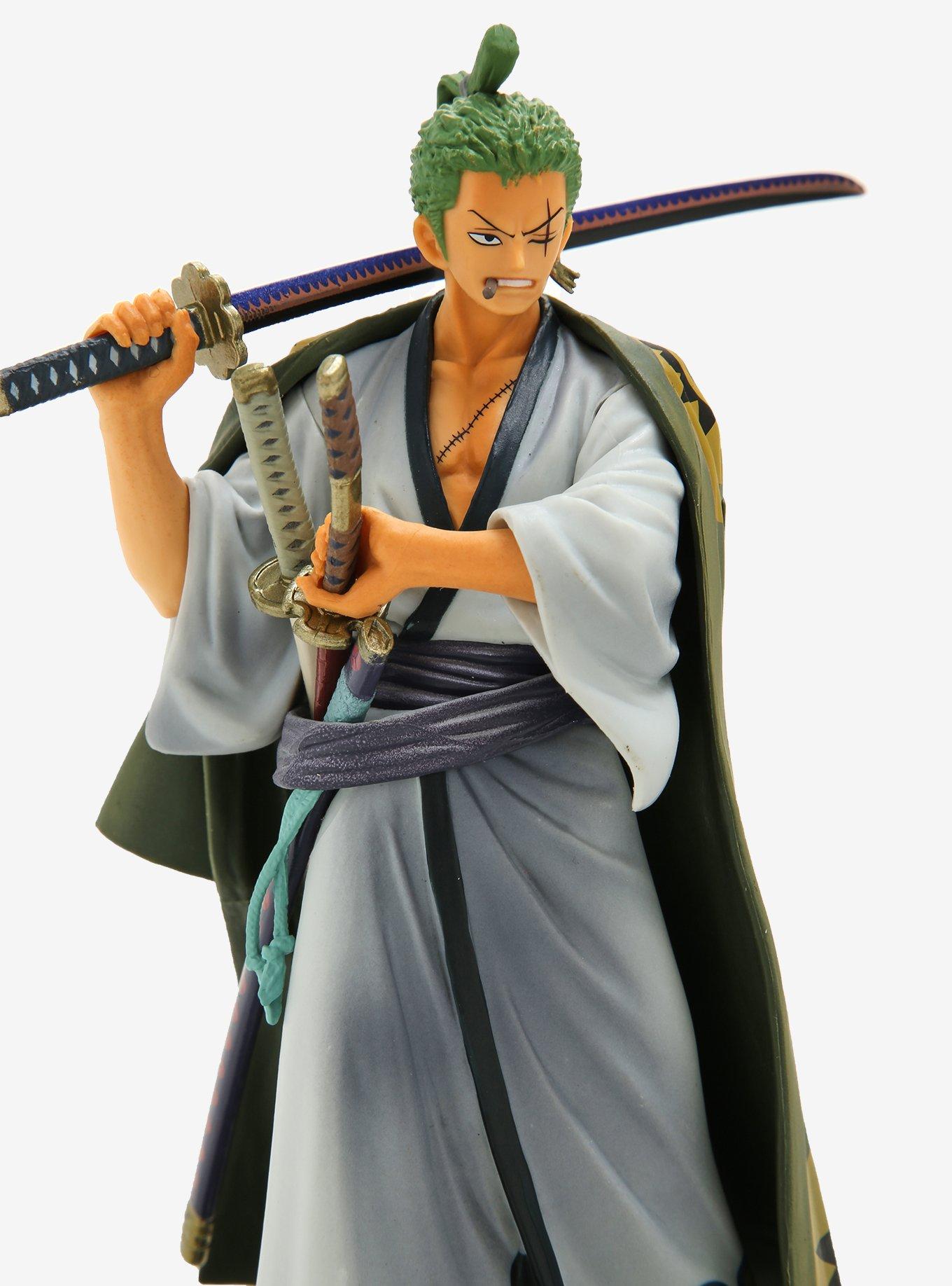 Banpresto One Piece Roronoa Zoro The Grandline Men Vol. 2 Collectible Figure, , alternate