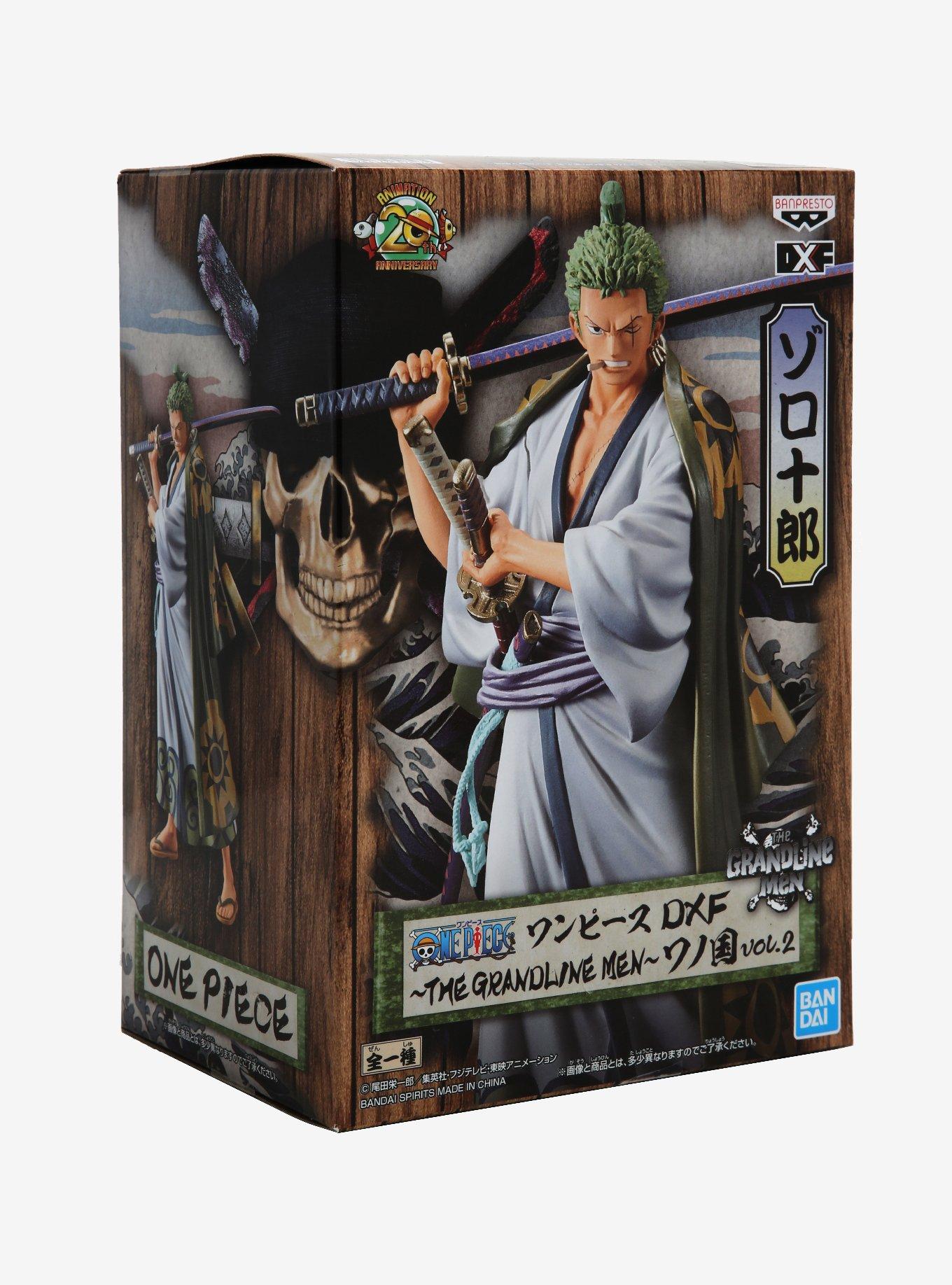 Banpresto One Piece Roronoa Zoro The Grandline Men Vol. 2 Collectible Figure, , alternate