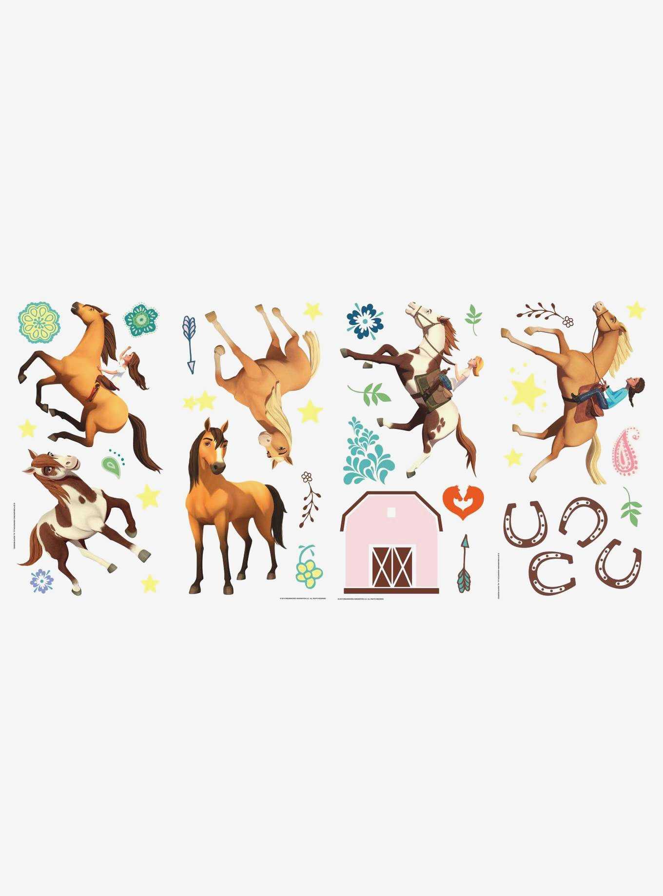 Spirit Riding Free Peel And Stick Wall Decals, , hi-res