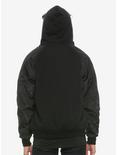 Black Fleece Quilted Zip-Up Hoodie, MULTI, alternate
