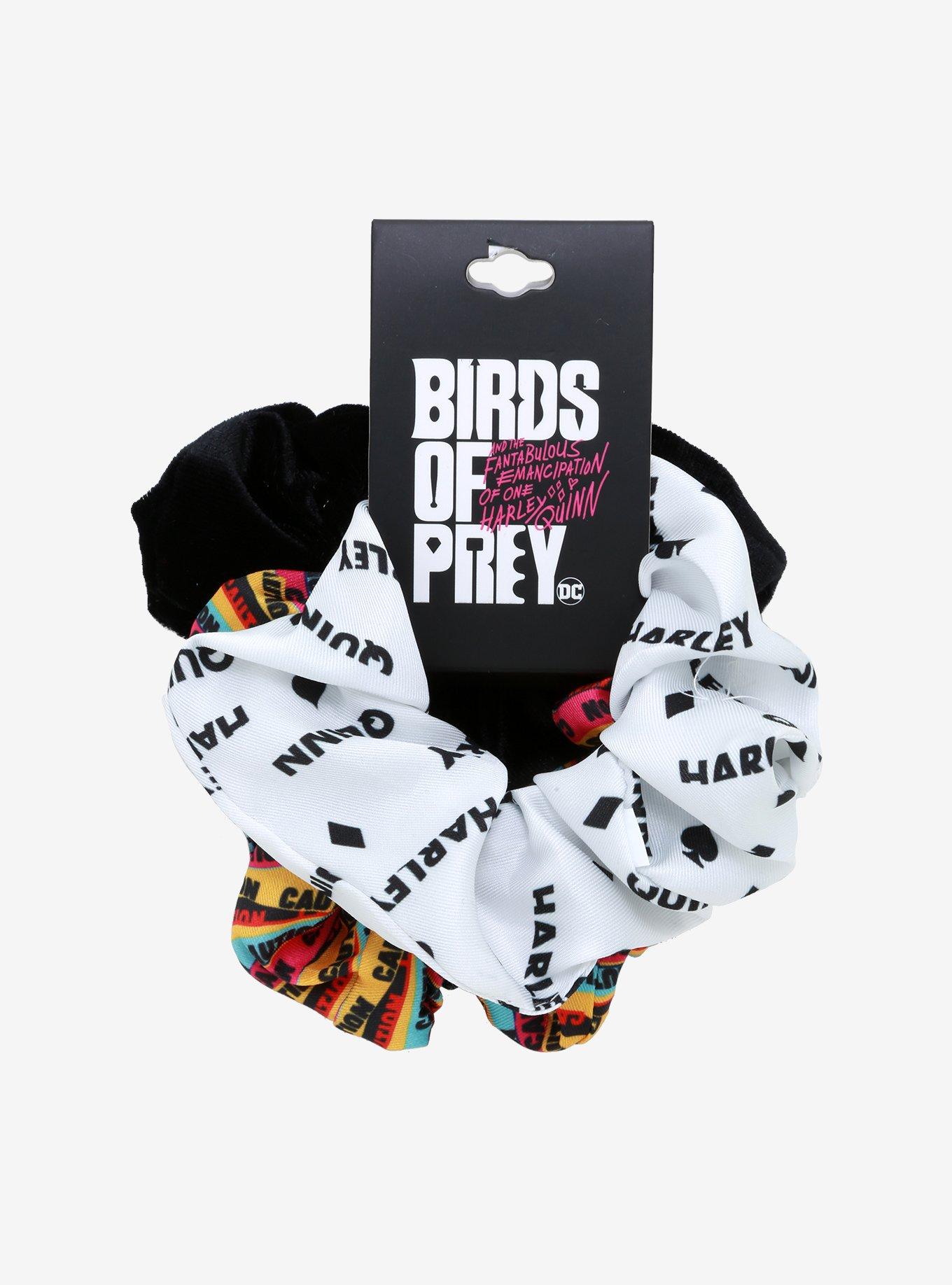 DC Comics Birds Of Prey Harley Quinn Scrunchie Set, , alternate