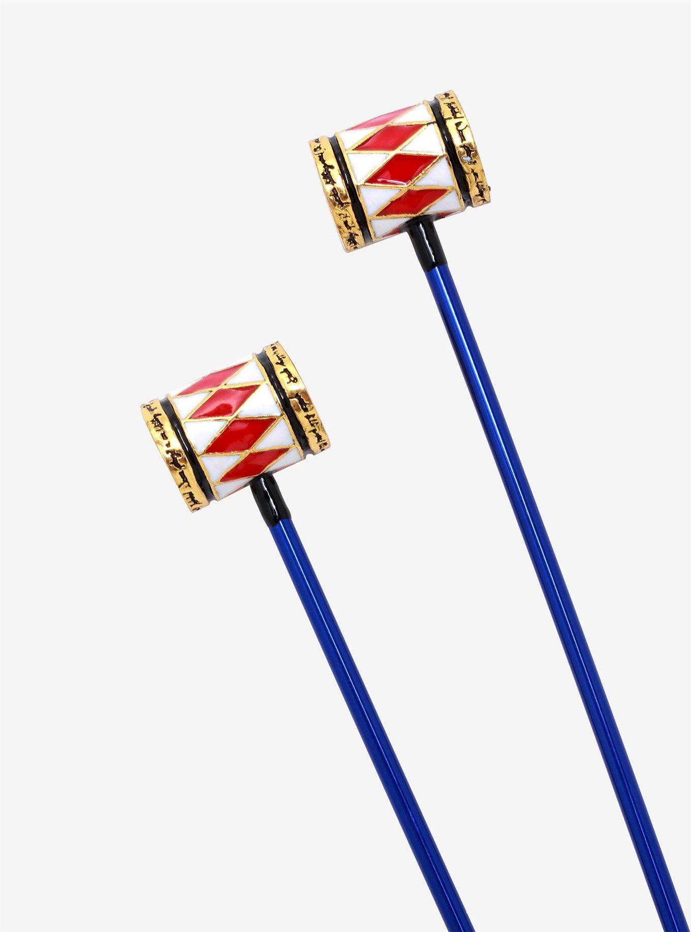 DC Comics Birds Of Prey Harley Quinn Mallet Hair Sticks, , alternate