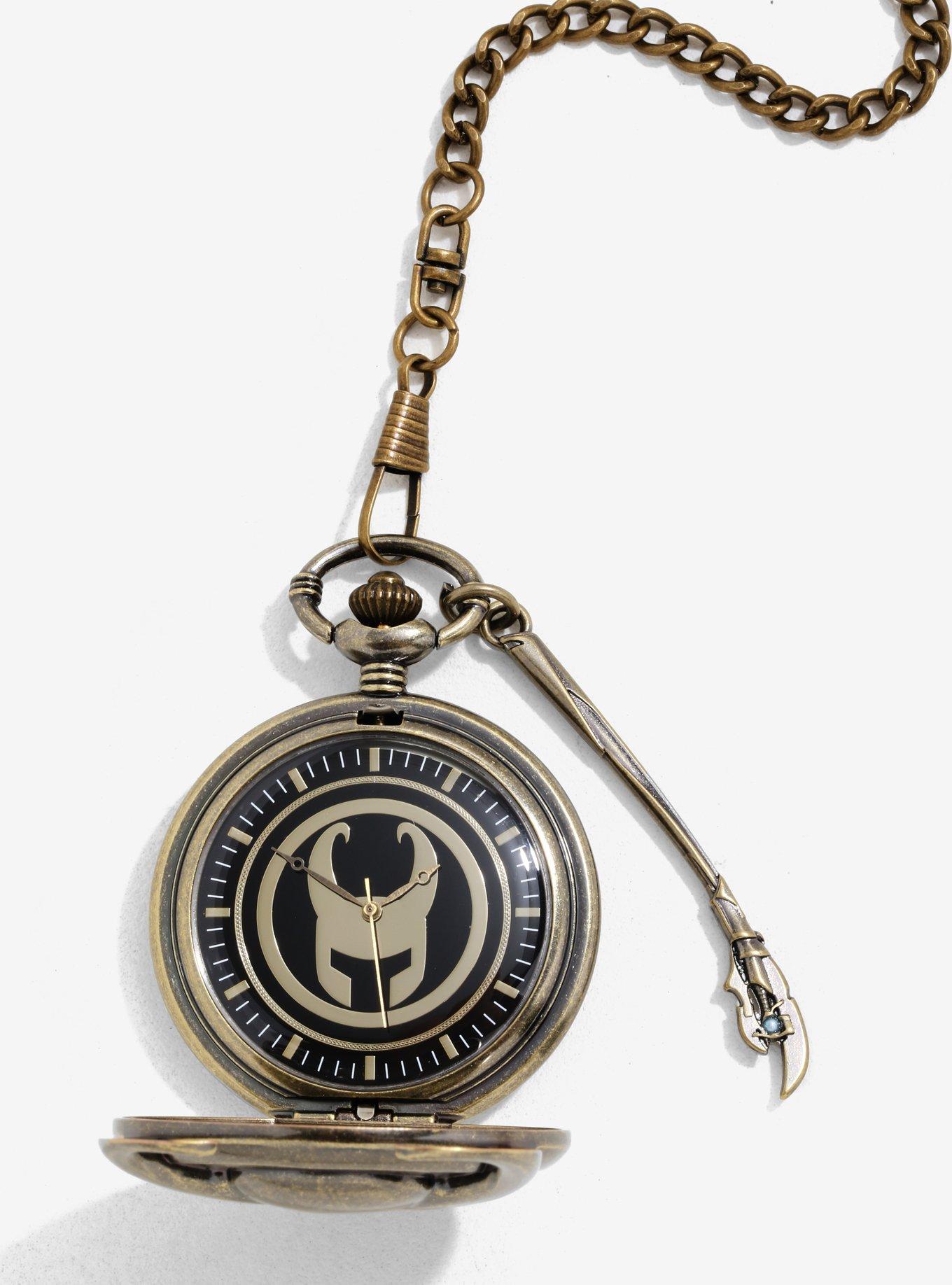 Marvel Loki Pocket Watch, , alternate