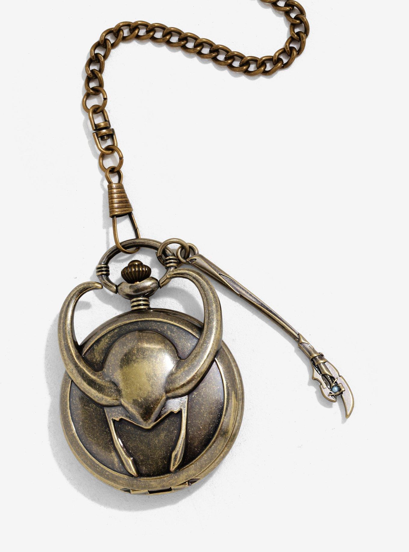 Marvel Loki Pocket Watch, , alternate