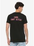 Lizzo 100% That Bitch T-Shirt, BLACK, alternate