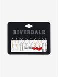 Riverdale Icon Charm Mini Hoop Earring Set, , alternate