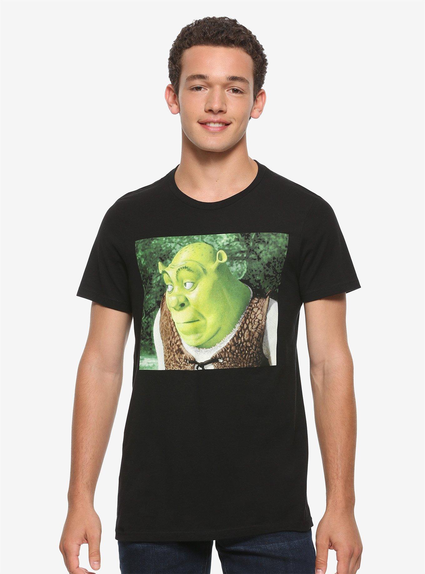 Shrek Bored Meme T-Shirt, MULTI, alternate