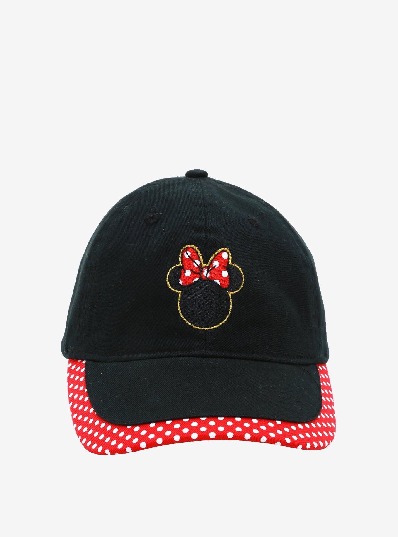 Disney Minnie Mouse Polka Dot Dad Cap, , alternate