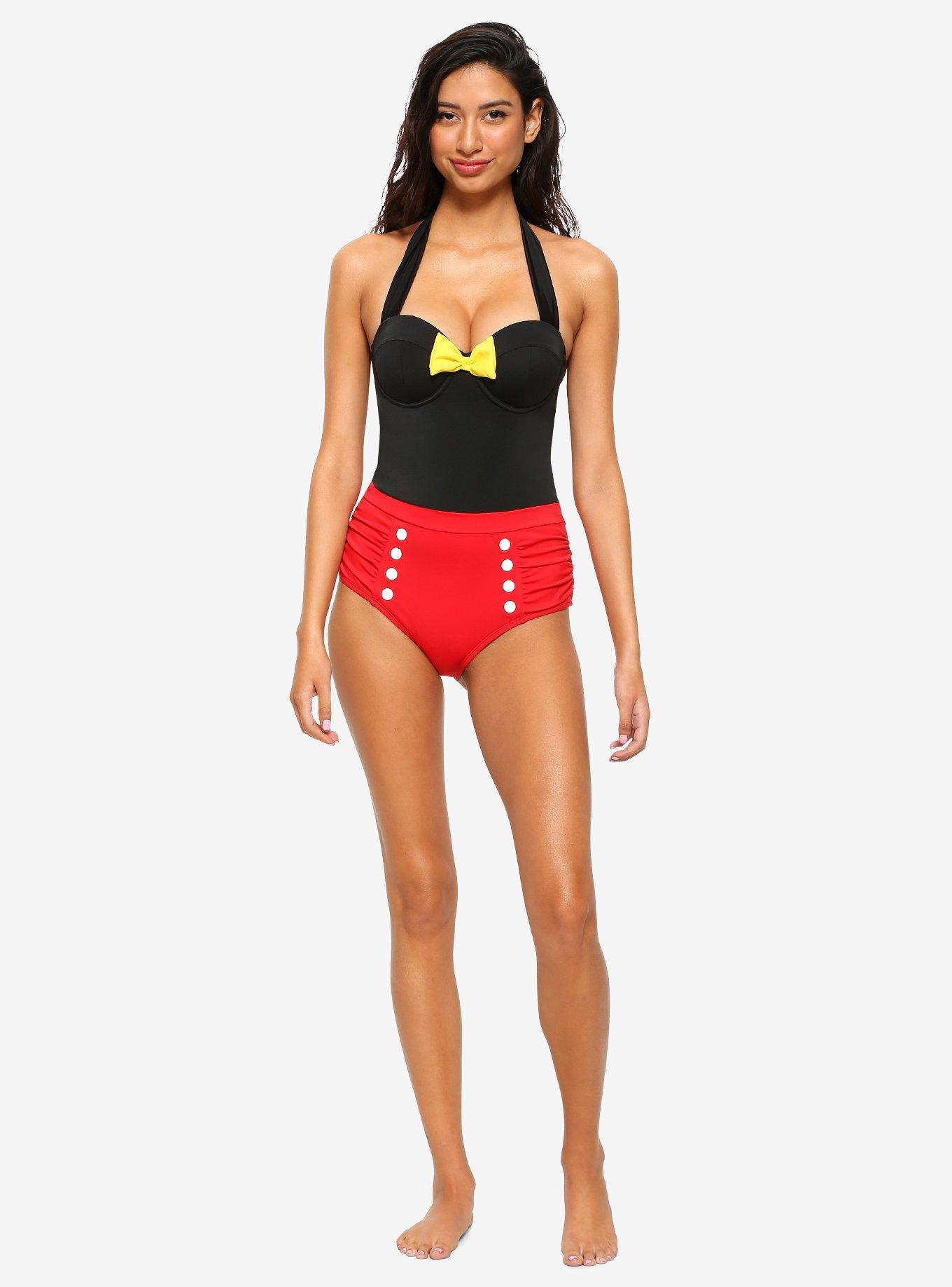 Disney Mickey Mouse Swimsuit, MULTI, alternate