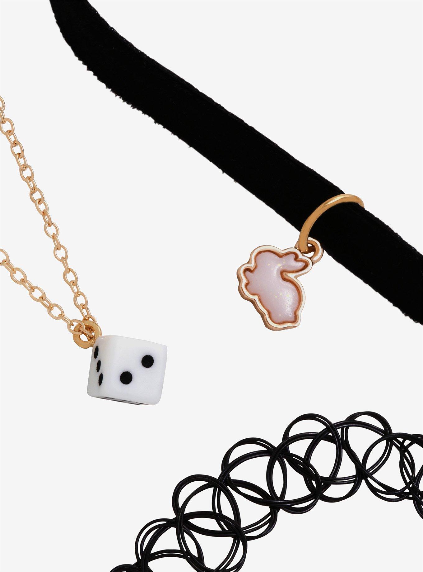 Rabbit Dice Choker Set, , alternate