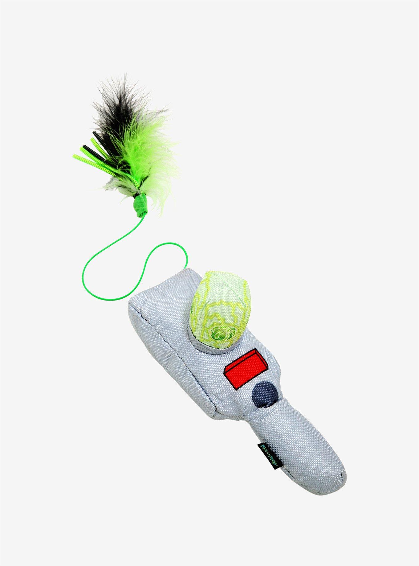 Rick and Morty Portal Gun Cat Toy, , alternate