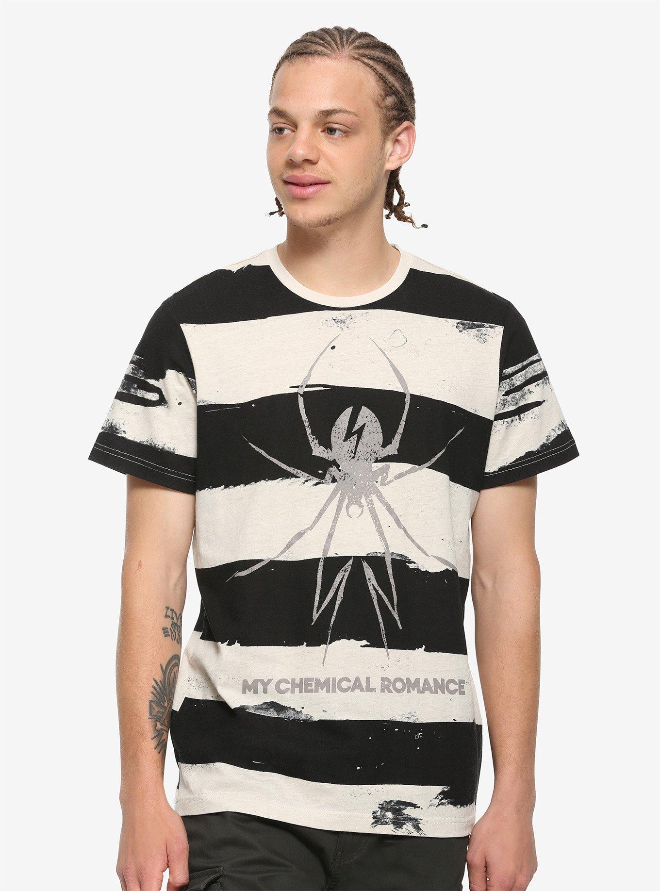 My Chemical Romance Spider Stripe T-Shirt, MULTI, alternate