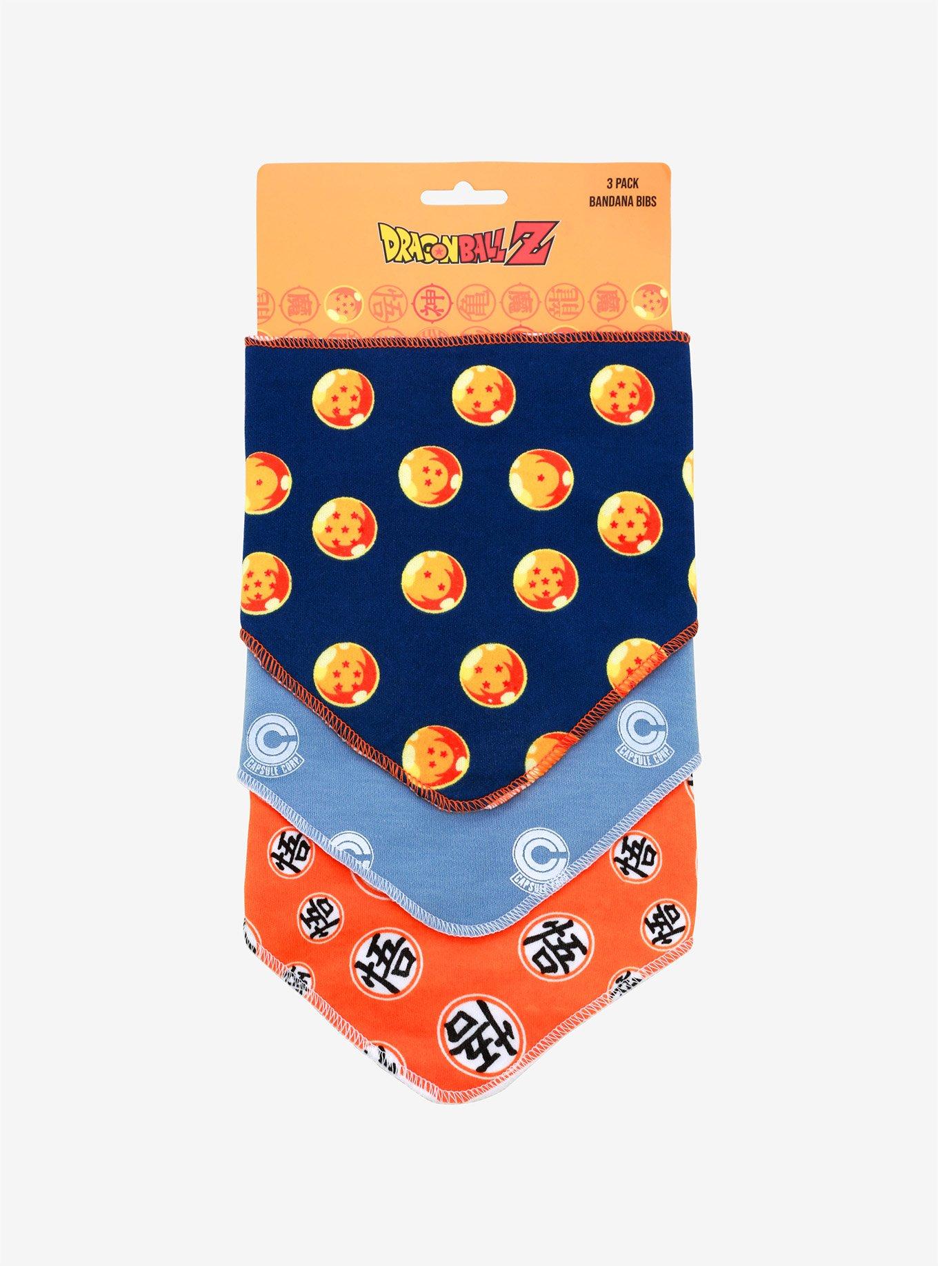 Dragon Ball Z Infant Bandana Bib Set - BoxLunch Exclusive, , alternate