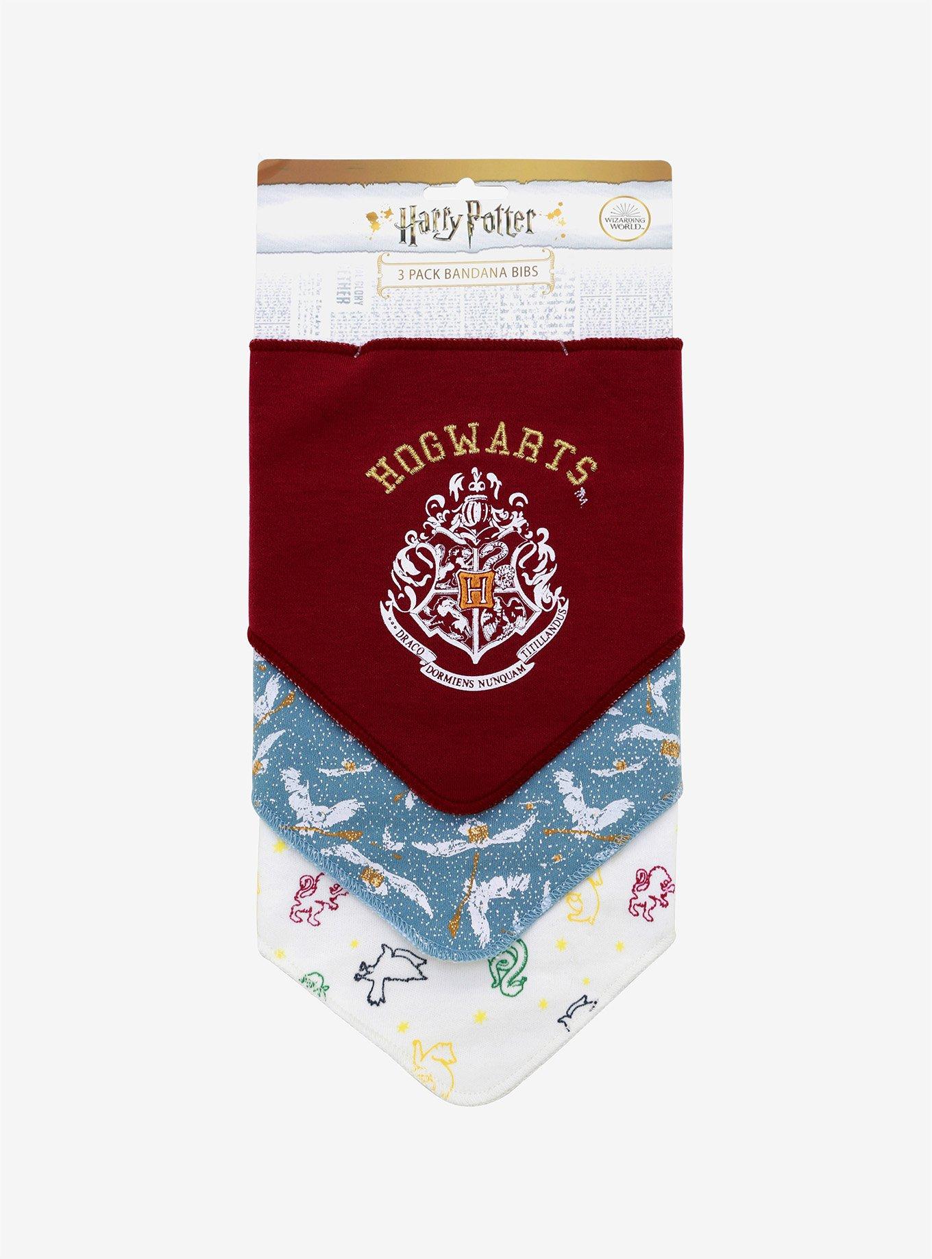 Harry Potter Hogwarts Bandana Bib Set - BoxLunch Exclusive, , alternate