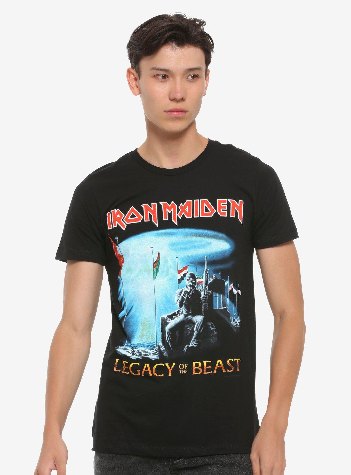 Iron Maiden Legacy Of The Beast Tour T-Shirt, BLACK, alternate