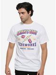 Stranger Things Satan's Baby Fireworks T-Shirt, MULTI, alternate