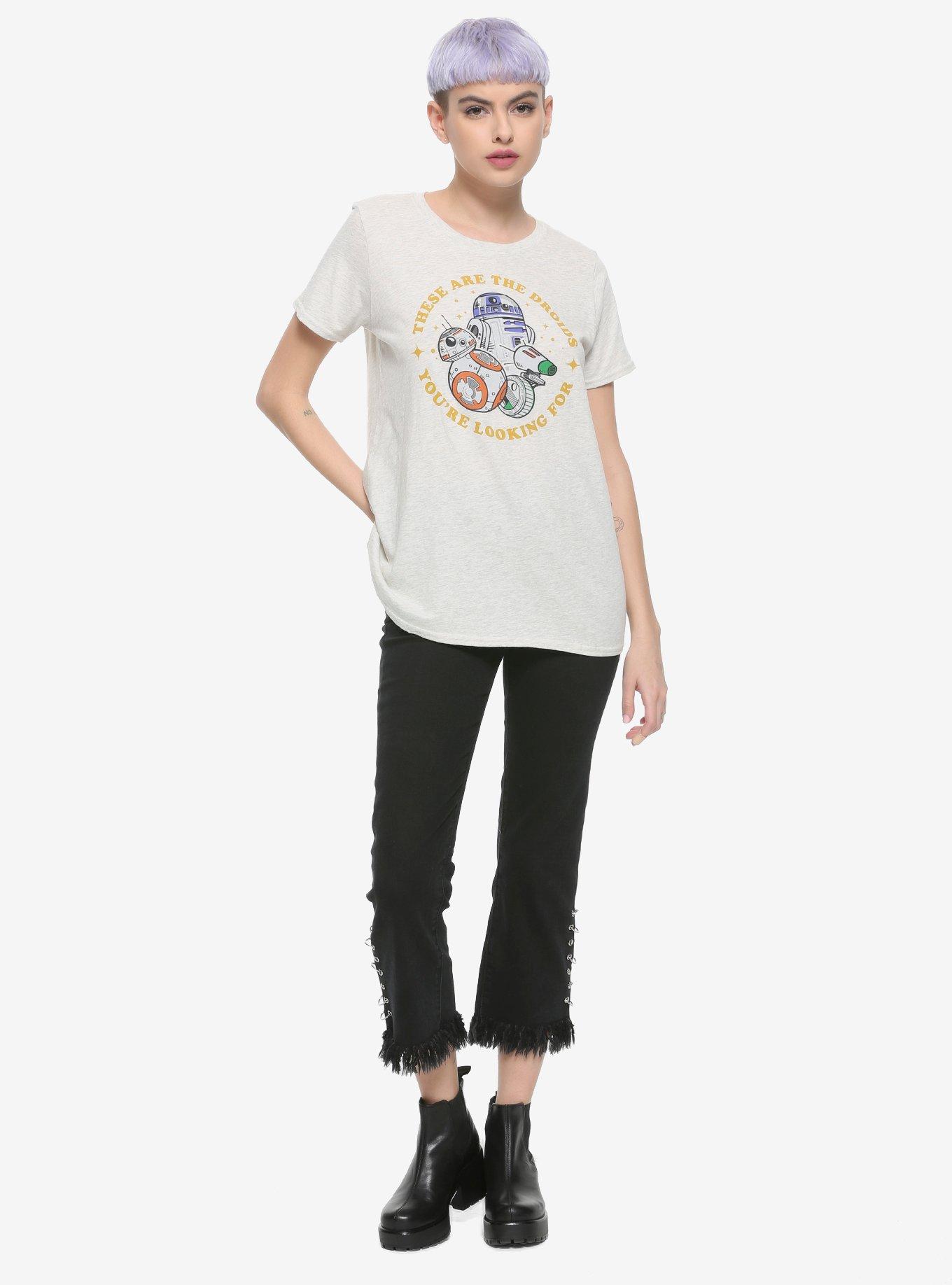 Her Universe Star Wars: The Rise Of Skywalker Droid Trio T-Shirt, , alternate