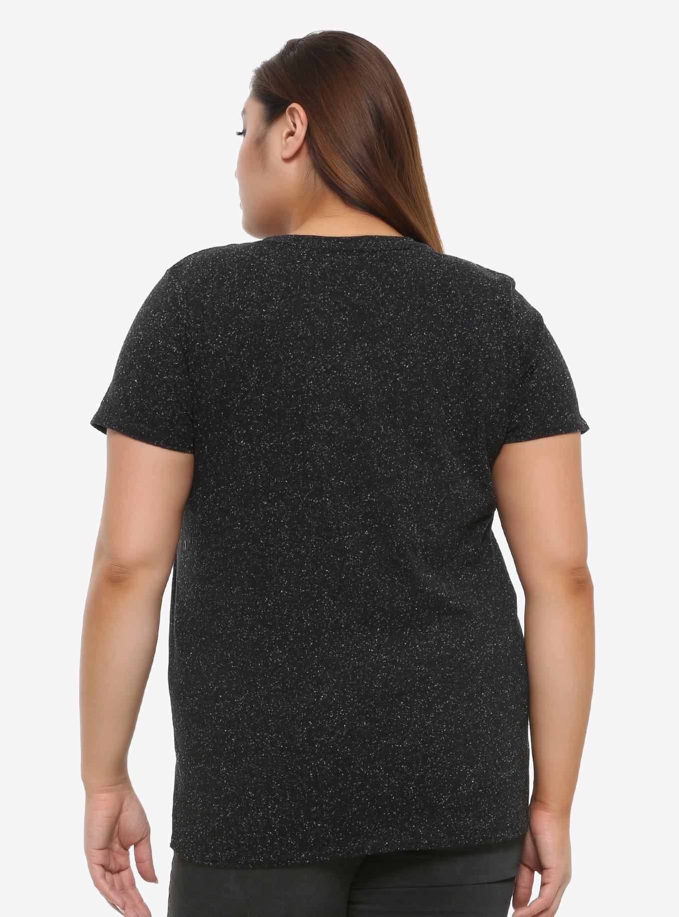 Her Universe Star Wars: The Rise Of Skywalker Darth Vader Speckle T-Shirt Plus Size, , alternate
