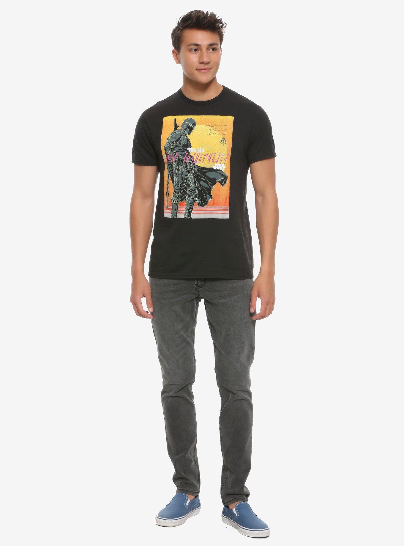 Our Universe Star Wars The Mandalorian Mando'a Poster T-Shirt, , alternate