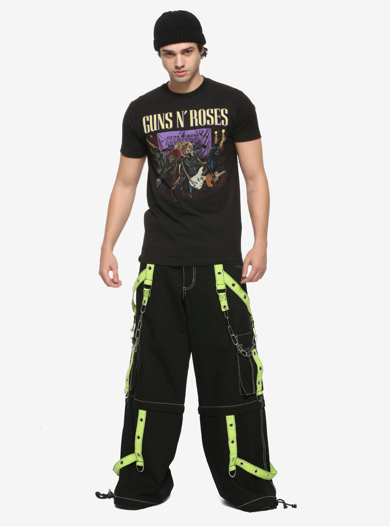 Tripp Black & Blue Chain Zip-Off Pants, Hot Topic