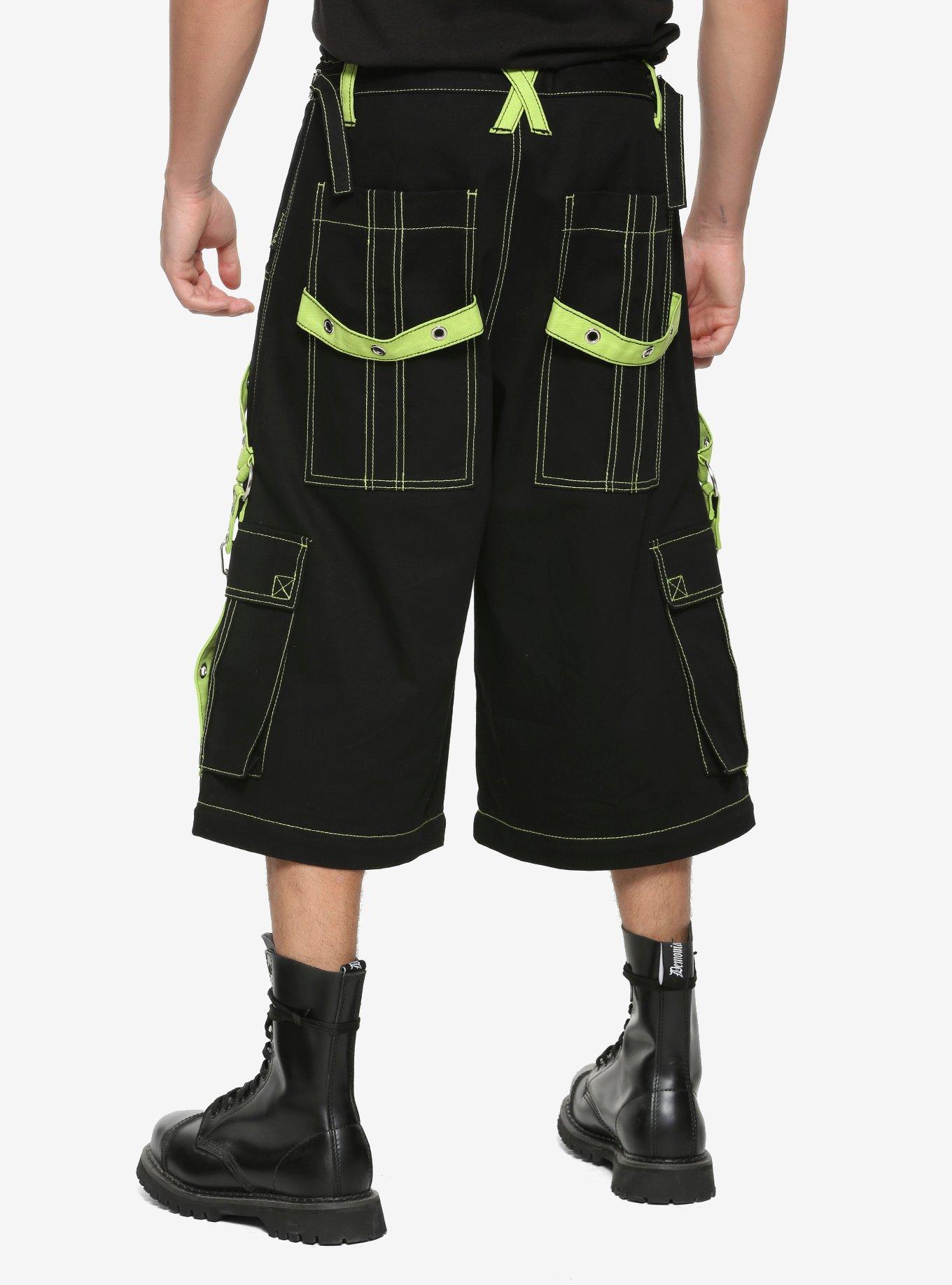 Tripp Black & Blue Chain Zip-Off Pants, Hot Topic