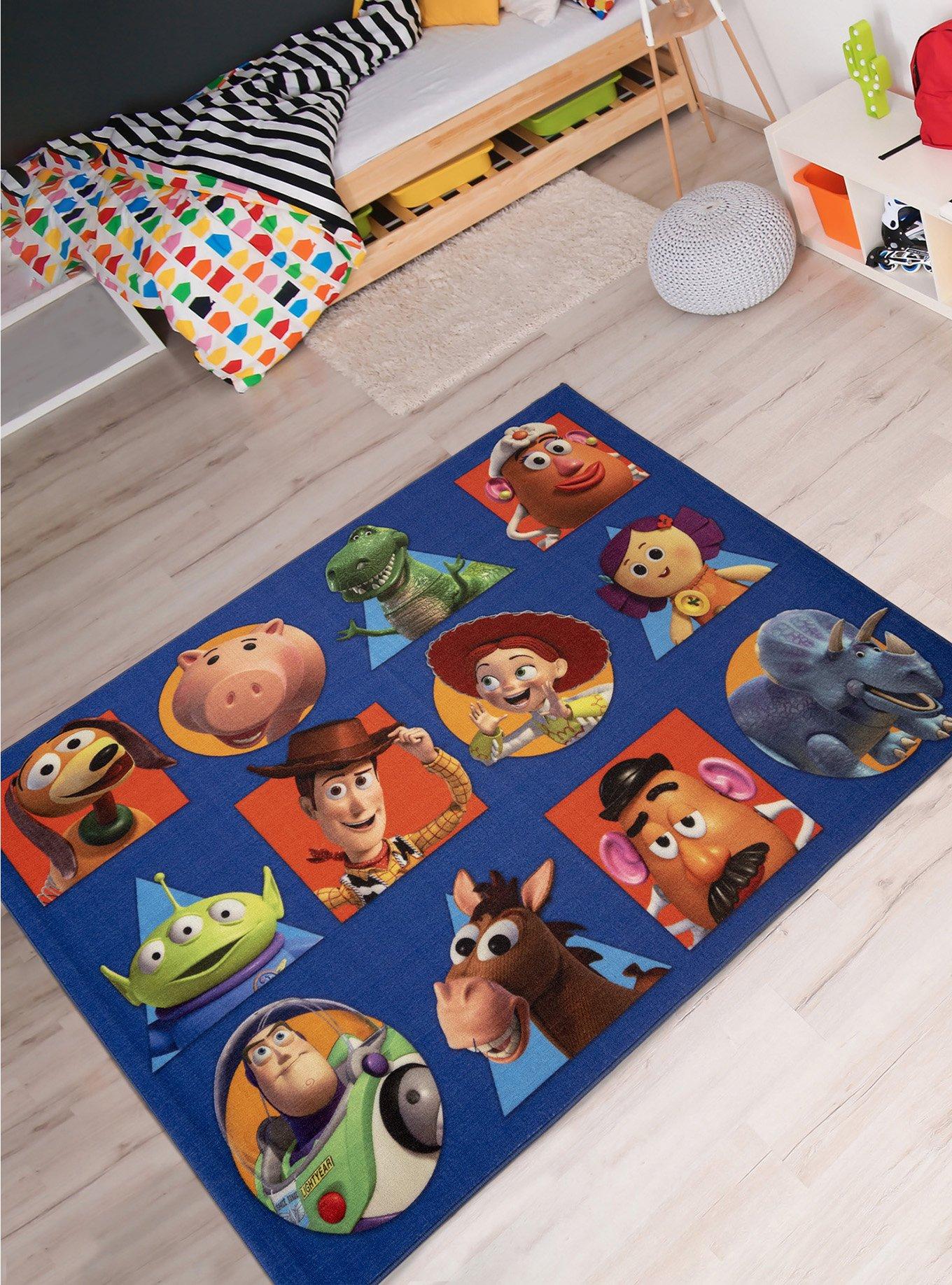 Disney Pixar Toy Story 4 Squares Rug, , alternate