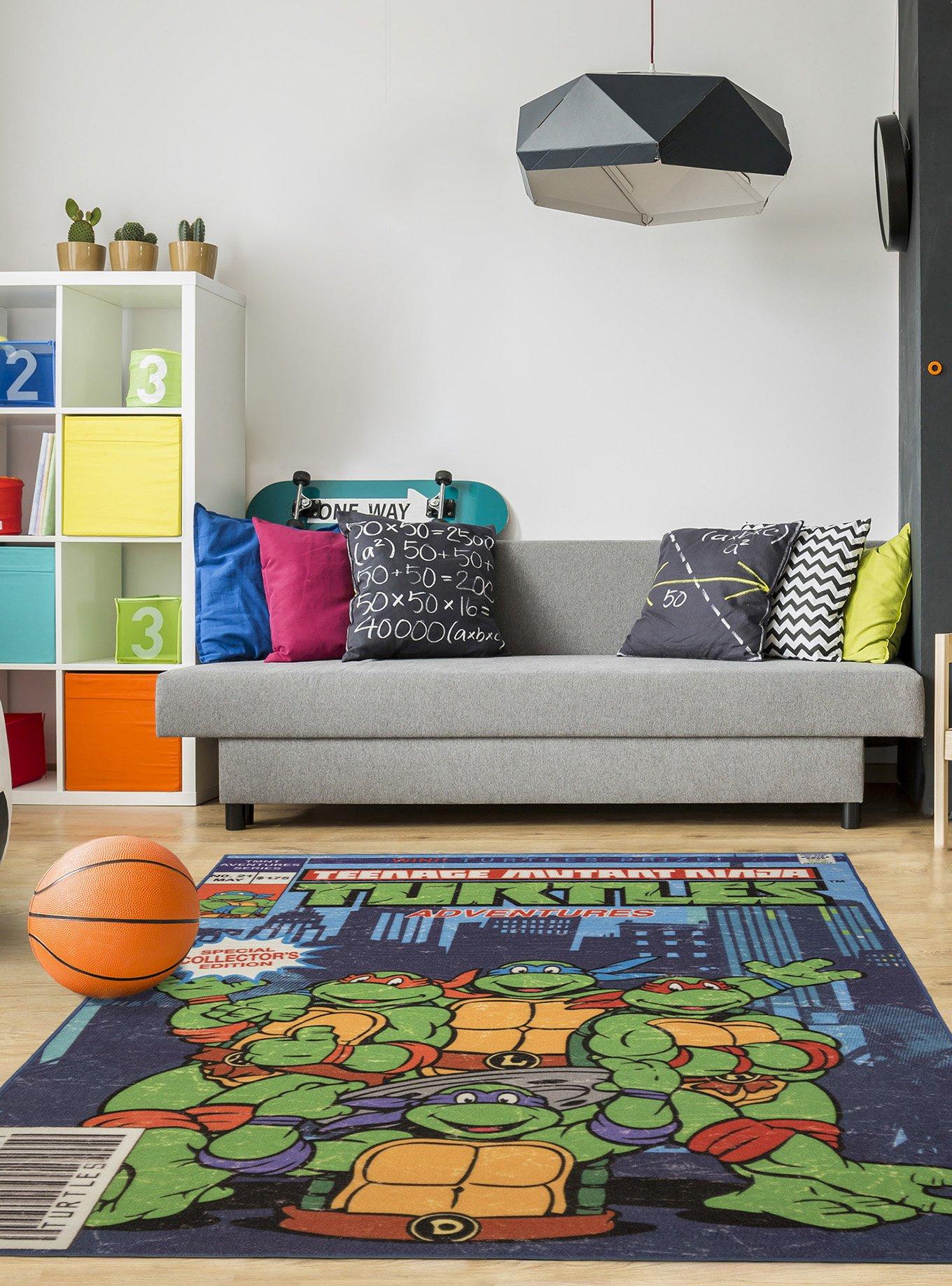 Teenage Mutant Ninga Turtles Comic Rug, , alternate